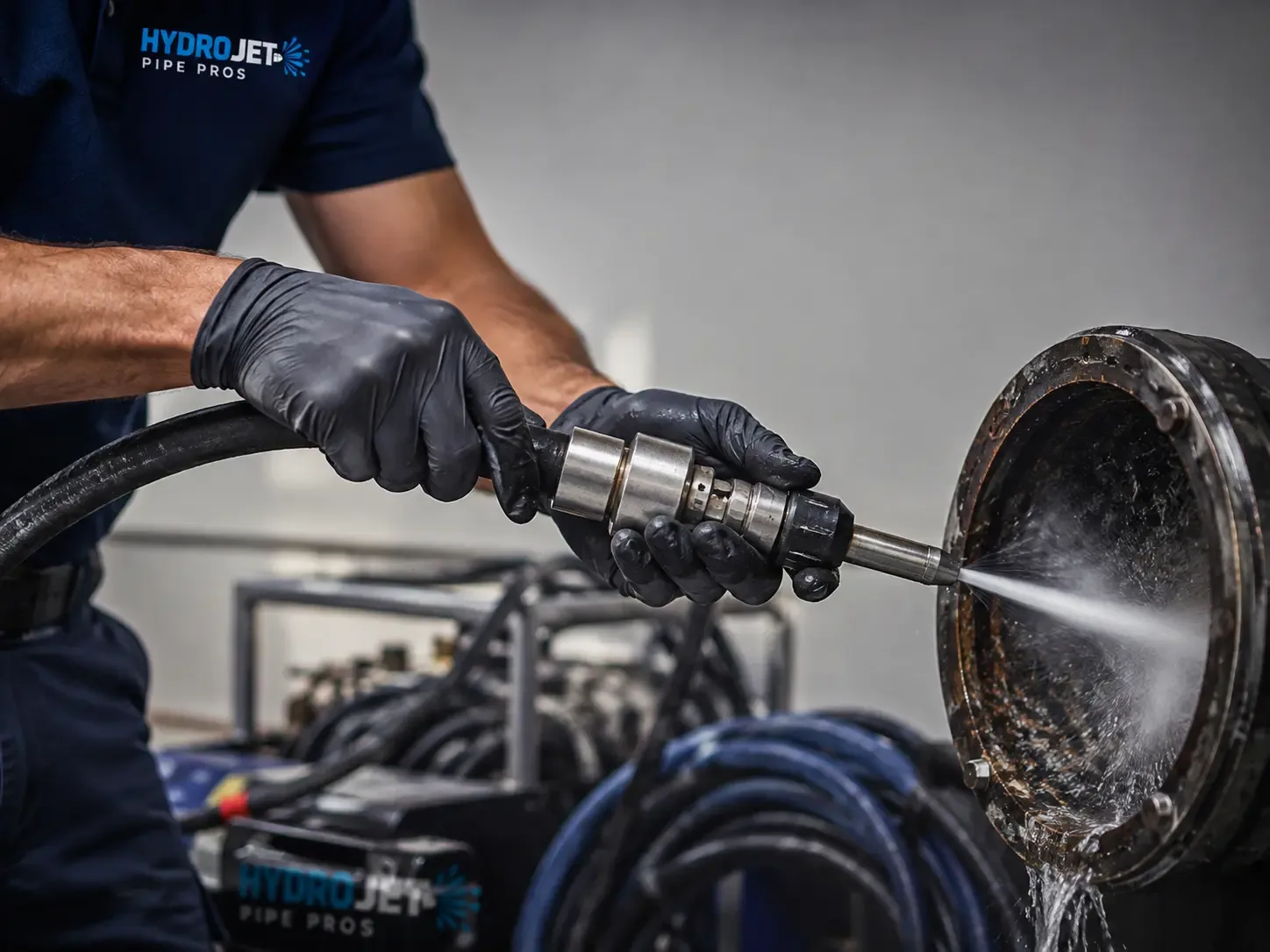 Hydro Jet Pipe Descaling in Congress, AZ